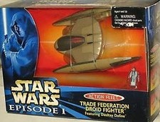 Star Wars Micro Machines Action Fleet Trade Federation Droid Fighter