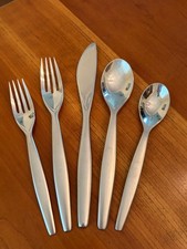 Dansk WILD WILLOW FROST Stainless Flatware 18/8 Korea Frosted Handle - Choice