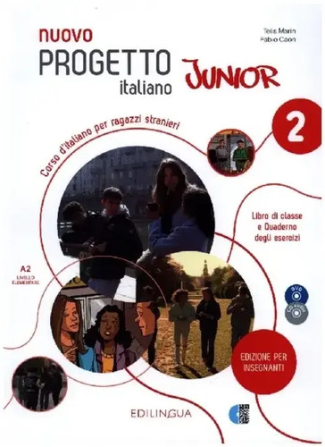 Nuovo Progetto Italiano Junior 2 | Corso ditaliano per ragazzi stranieri | Buch