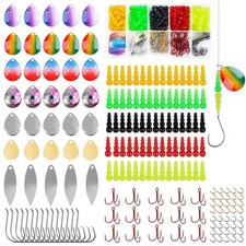 Walleye Rig Making Kit Fishing Lure Making Supplies DIY Walleye Spinner Rig C...