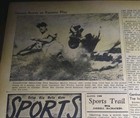 JUNE 22, 1948 NEWSPAPER PAGE #2183- MICKEY VERNON, WASHINGTON SENATORS BASEBALL  — photo 1