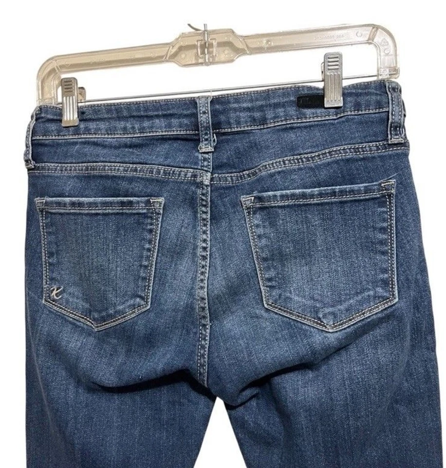 Jeans Kut From The Kloth para mujer talla 2 Boyfriend azul desgastado Foto 4 de 4