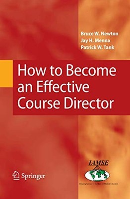 How to Become an Effective Course Director - Paperback - VERY GOOD