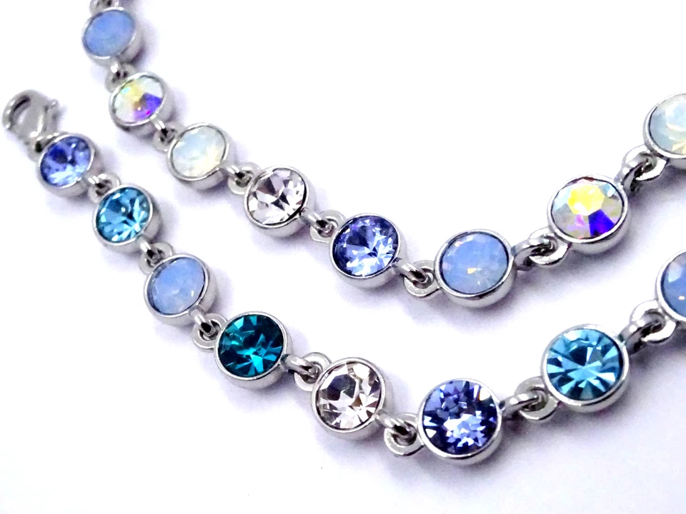 Park Avenue Damen Armband Metall Rhodiniert Swarovski Kristall Trendig & Chic - Bild 2 von 4