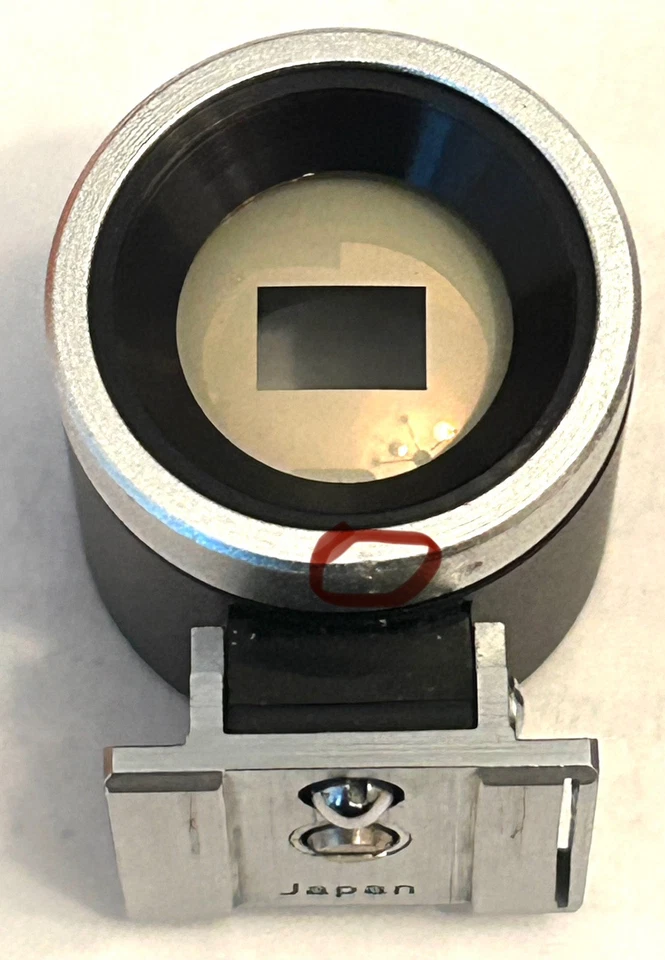 Canon 100mm Bright Line Viewfinder Light Used Perfect  Optic - Image 3 of 4