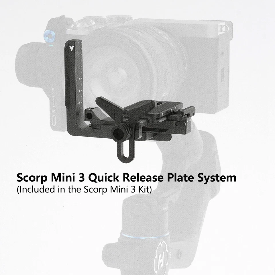 Feiyu SCORP-Mini 3 Pro Kit Cardán para Smartphone Cámara y Cámara de Acción Seguimiento AI Foto 4 de 4
