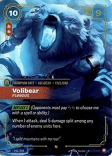 Volibear Furious 041/298 Riftbound Origins Epic Foil NM — live eBay listing