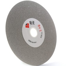 JINGLING 4" inch 100mm Diamond Flat Lap Disc Coated Grinding Disk Grit 240 Me...