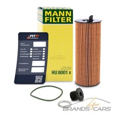 MANN ÖLFILTER+ÖLABLASS-SCHRAUBE FÜR VW PHAETON 3D 3.0 TDI V6