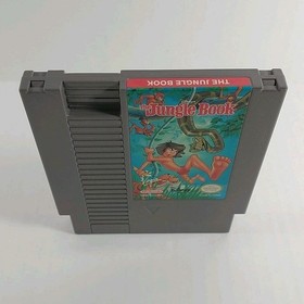 The Jungle Book ( Nintendo NES - 1994 ) In Box With Manual Tested + Blockbuster