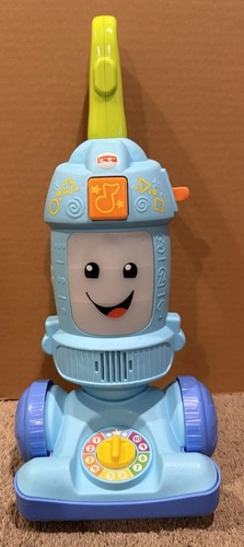 Fisher-Price Laugh and Learn Light Up Learning Vacuum. Musical Push Along