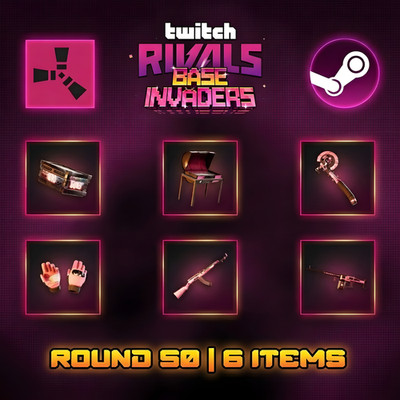 Rust TwitchDrops - Round 50 | 6 Items Base Invaders