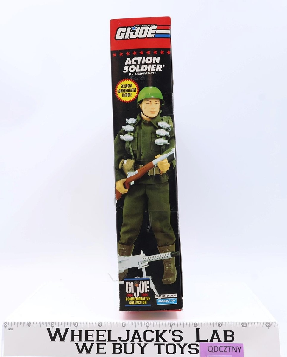 G.I. Joe アクションソルジャー　箱付Hasbro ビンテージGI ジョー Action Soldier Painted Brown Hair Complete ORIGINAL GI Joe 1964