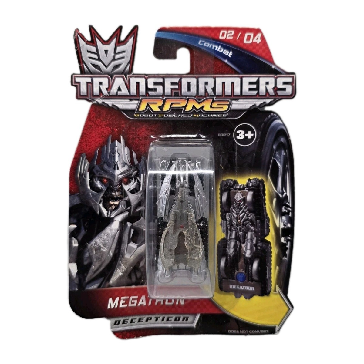 Hasbro Transformers RPMS Speed Series Decepticon Megatron Diecast