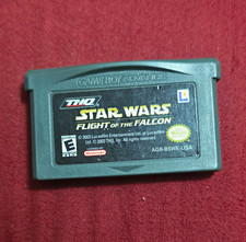THQ Star Wars: Flight of the Falcon (Nintendo Game Boy Advance) not tested 