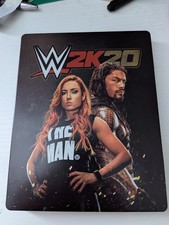 WWE 2K20 SteelBook� Case [GAME Pre-order Bonus] (NO GAME OR MANUALS INCLUDED)