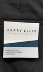 Perry Ellis Portfolio Men's Black Slim Fit Stretch Dress Pants 36x30 NWT — photo 3