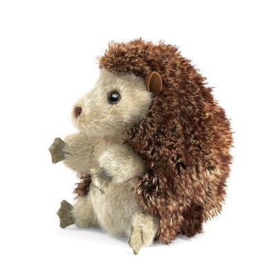 Folkmanis Puppets - 2192 Hedgehog Hand Puppet NWT *RETIRED/RARE*