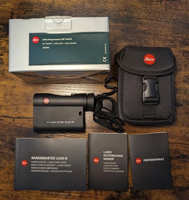 Leica Rangemaster CRF 2400-R Entfernungsmesser - Schwarz