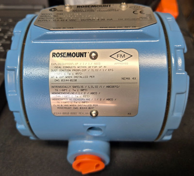 Rosemount 3144D1K5B4 3144D Smart Temperature Transmitter NEMA 4X Never Installed
