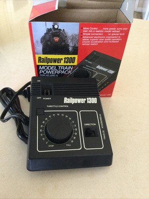 MRC Railpower 1300 Model Train Powerpack | For HO & N Scale | Boxed | TESTED