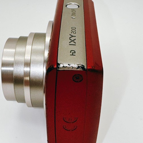 Canon Canon PowerShot IXY 200 Digitalkamera rot mit Akku getestet gebraucht Japan - Bild 15 von 20