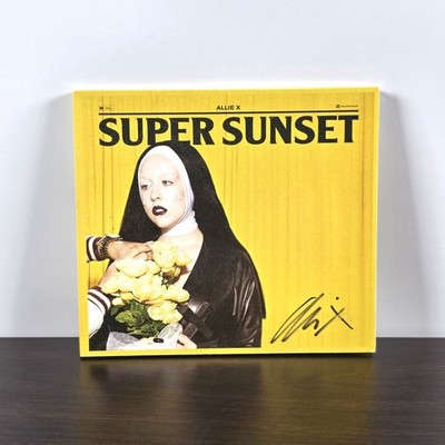 ALLIE X Super Sunset CD Autographed SIGNED