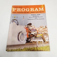 National Championship Drag Races 1964 Official Souvenir Program. Indianapolis.