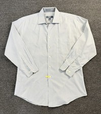 Pronto Uomo Shirt Men 17 - 32/33 Black/White Slim Fit No Iron Platinum
