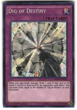 Dig of Destiny MVP1-ENS22 Secret Rare NM Yugioh