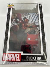 Funko POP! Figura de vinilo Elektra #14 cubiertas de cómic famosas CAJA DAÑADA