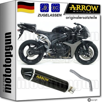 ARROW AUSPUFF OP INDY-RACE ALUMINIUM SCHWARZ C HONDA CBR 600 RR 2007 07 2008 08