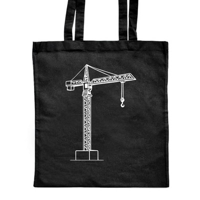 Shopper-Tasche 'Building Crane' klassisch schwarz (ZB00027519)