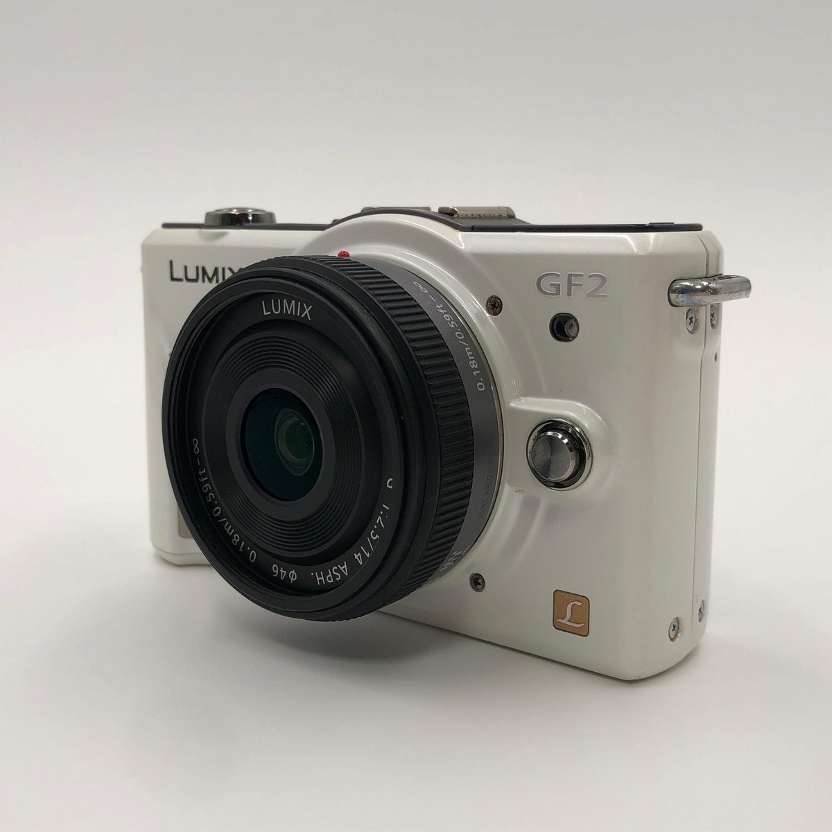 Panasonic LUMIX DMC-GF2 Digital Mirrorless Camera + Lumix G 14mm f