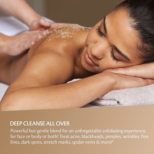 Brown Sugar Scrub Face Foot & Body Exfoliator Infused with Collagen and Stem ... - Picture 6 of 8