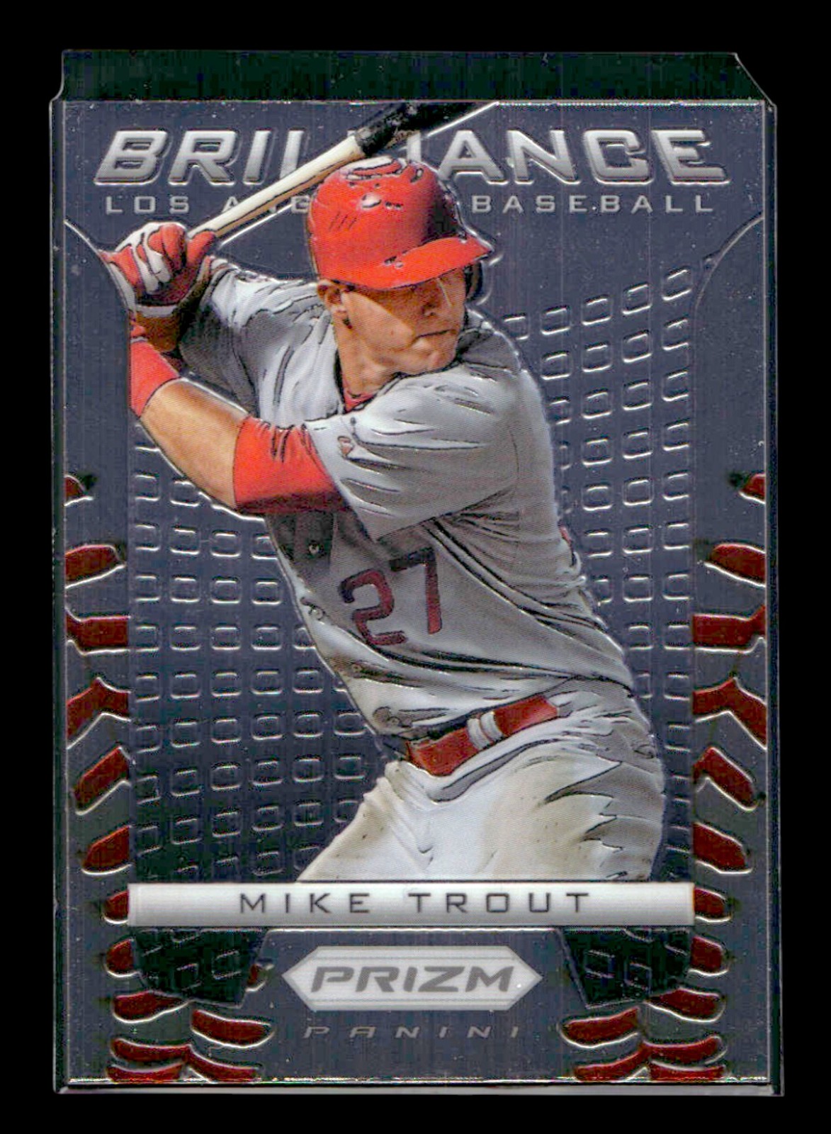 Mike Trout 2012 Panini Prizm #B6 Brilliance