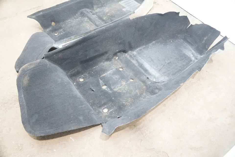 Juego de 2 alfombras de piso alfombra revestimiento panel moldura TU03DX9AD Dodge Viper SRT10 2003-06 Foto 3 de 4