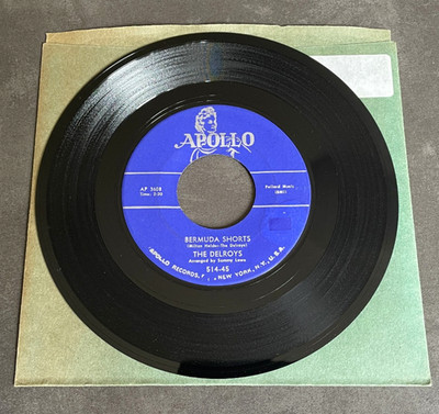 7'' The Delroys - Bermuda Shorts - US Apollo Doo Wop