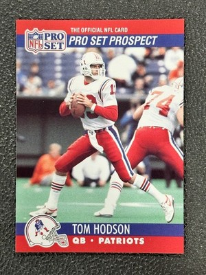 1990 Pro Set - Pro Set Prospect Tom Hodson #739 (RC) Corrected Bio info on back