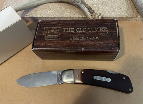 SCHRADE OLD TIMER 51OT BIG TIMER VINTAGE 1970'S LOCKBACK