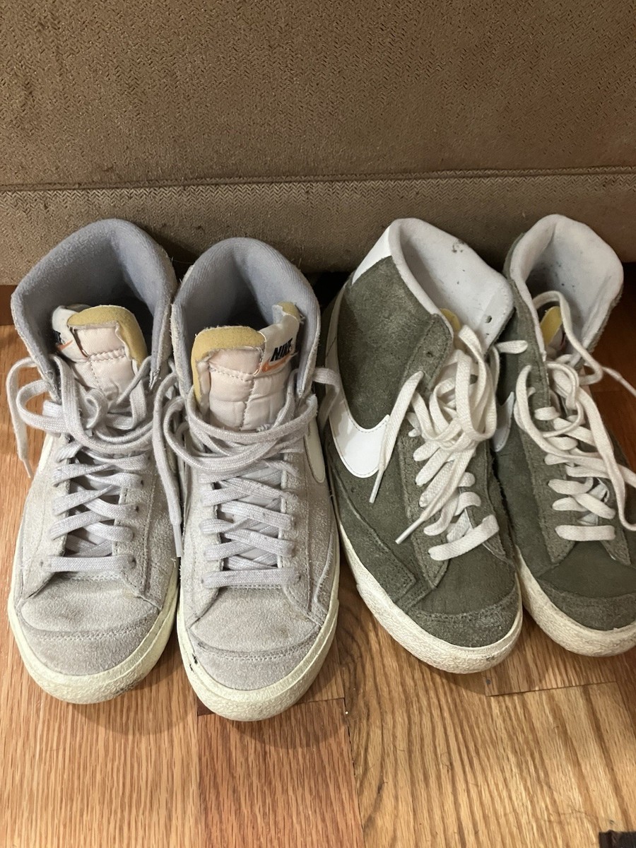 nike blazer pack heavily warn