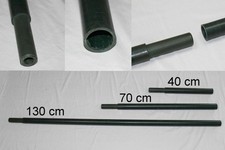 GFK Tarnstange 1x – BW Tarnnetzstange, Kunststoffpfahl, Weidepfahl