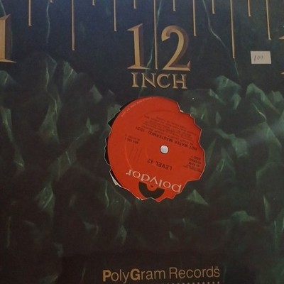 Level 42 Hot Water (Mastermix) 12'' Vinyl Record Polydor Promo 1984 Stereo