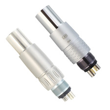 COXO Dental Handpiece Coupler Self Power 4 Hole 6 Pin LED NSK Phatelus Style
