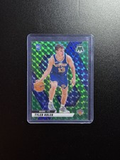 2024-25 Panini Mosaic Basketball Tyler Kolek #208 RC Knicks Green Mosaic