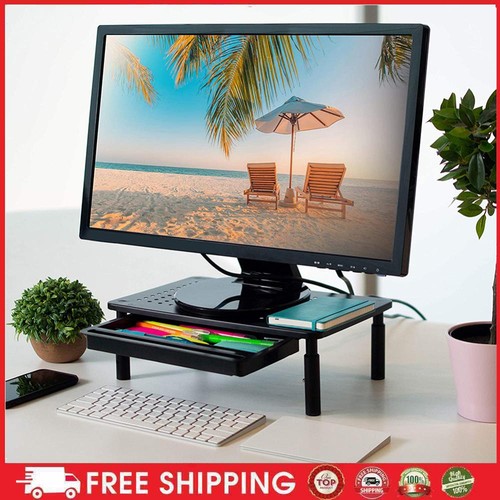 Desk Laptop Stand Computer Monitor Stand Computer Printer Shelf for Home Desktop
