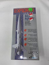 Vintage ESTES 7000 Bull Pup 12D Flying Model Rocket, Sport Scale Model Missile