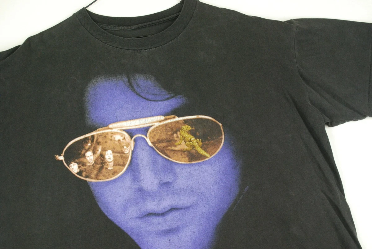 本物の The Doors Jim Morrison ビンテージ Tシャツ 長袖 Tシャツ