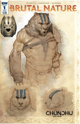 Brutal Nature #1 (Of 4) Subscription Variant IDW (2016)