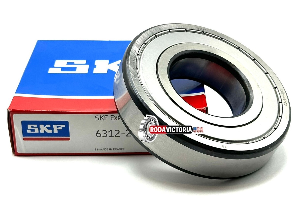 SKF 6312 ZZ C3 DEEP GROOVE BALL BEARING, METAL SHIELDED 60x130x31